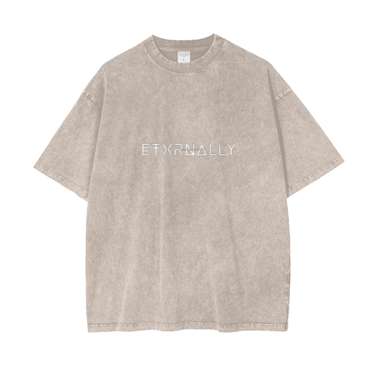 ETXRNALLY APRICOT T-SHIRT