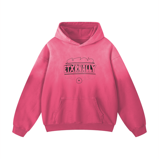 ETXRNALLY PINK HOODIE